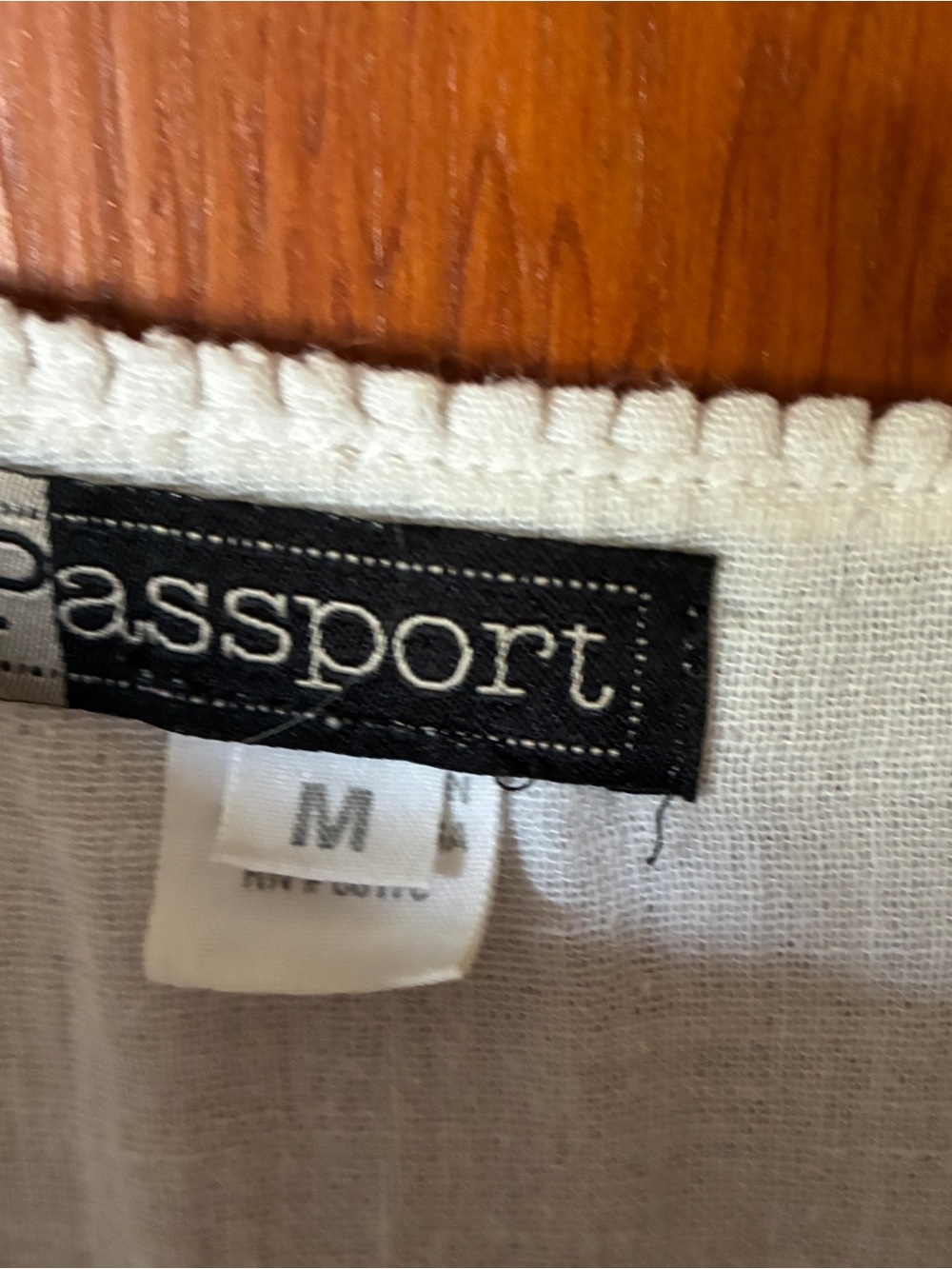 Passport White Embroidered Boho Peasant Tunic - Picture 4 of 5